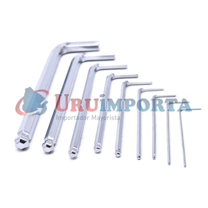 LLAVE ALLEN 9 PZ TIPO BOLA KAMASA KM065