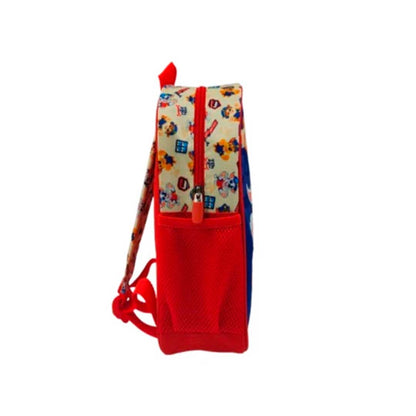 MOCHILA 30X23X10 TAFETA PAW MASC TEAM AZUL