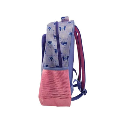 MOCHILA 40X30X14 JACQUARD FROZEN LILA