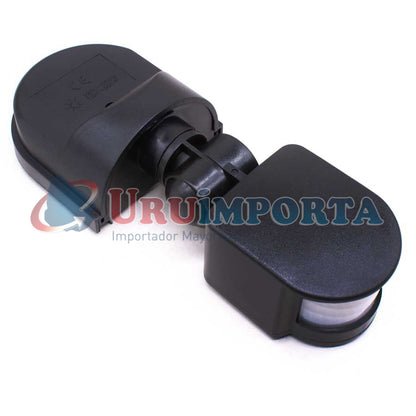 DETECTOR DE MOVIMIENTO NEGRO BASE REGULABLE LH2106