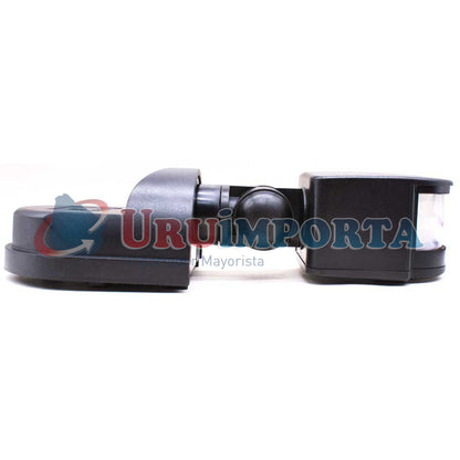 DETECTOR DE MOVIMIENTO NEGRO BASE REGULABLE LH2106