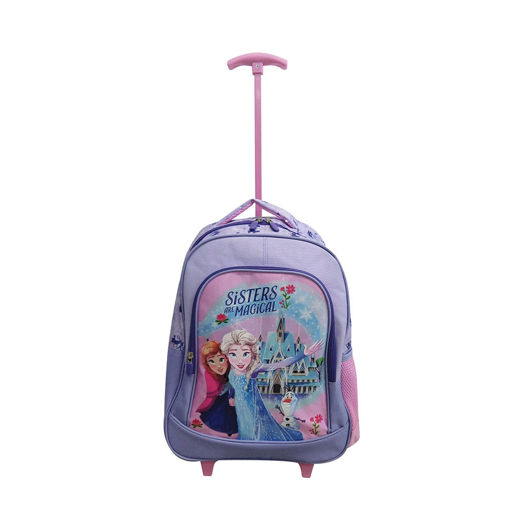 MOCHILA CARRO 40X30X14 JACQUARD FROZEN LILA