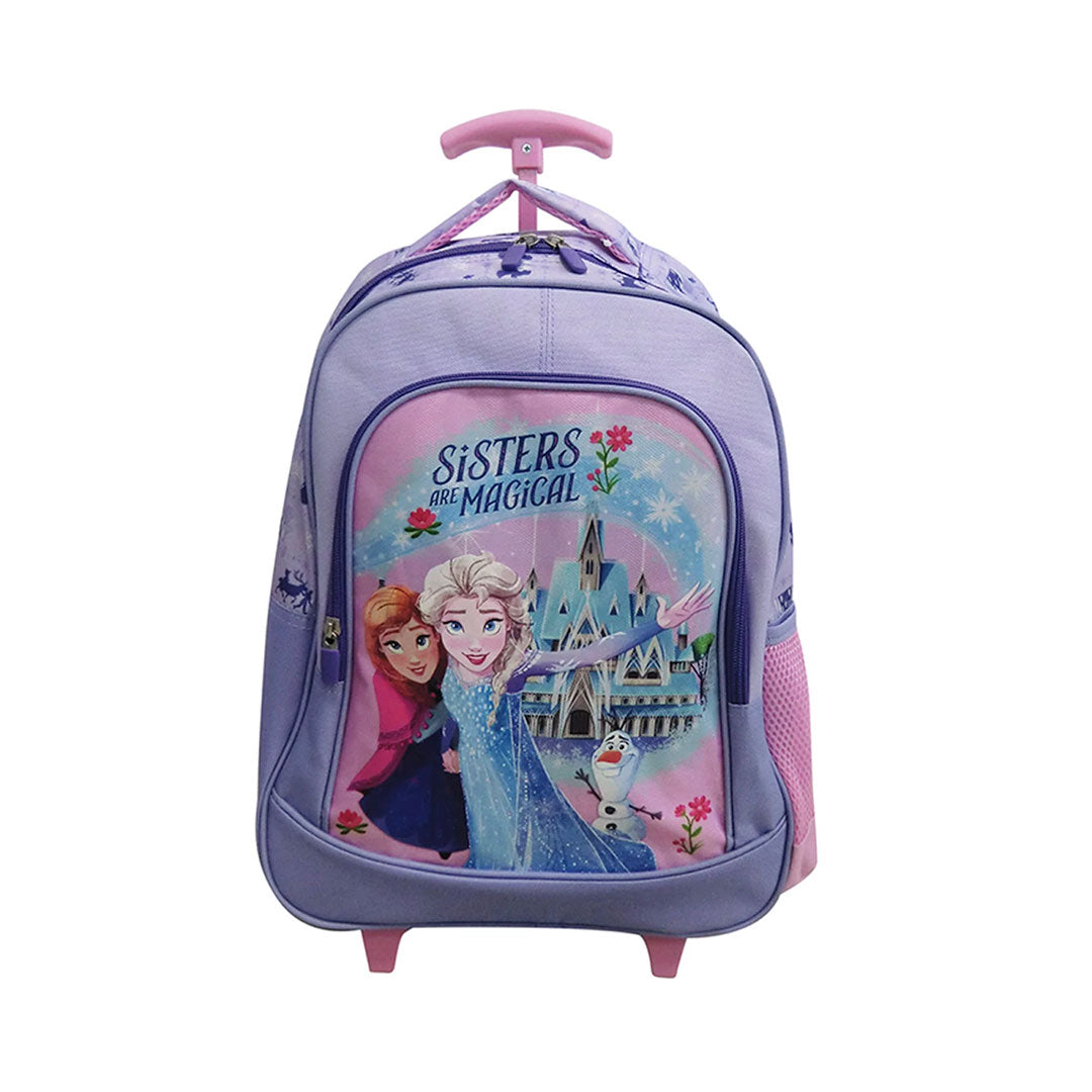 MOCHILA CARRO 40X30X14 JACQUARD FROZEN LILA