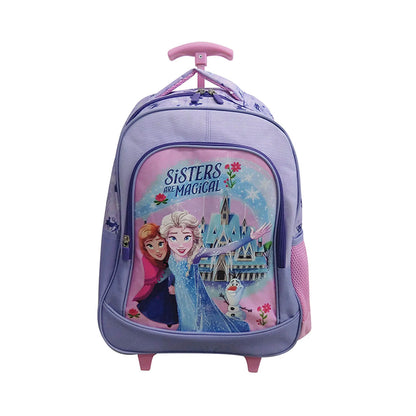 MOCHILA CARRO 40X30X14 JACQUARD FROZEN LILA
