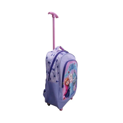 MOCHILA CARRO 40X30X14 JACQUARD FROZEN LILA