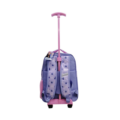 MOCHILA CARRO 40X30X14 JACQUARD FROZEN LILA