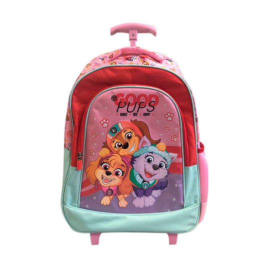 MOCHILA CARRO 40X30X14 JACQUARD PAW FEM CORAL