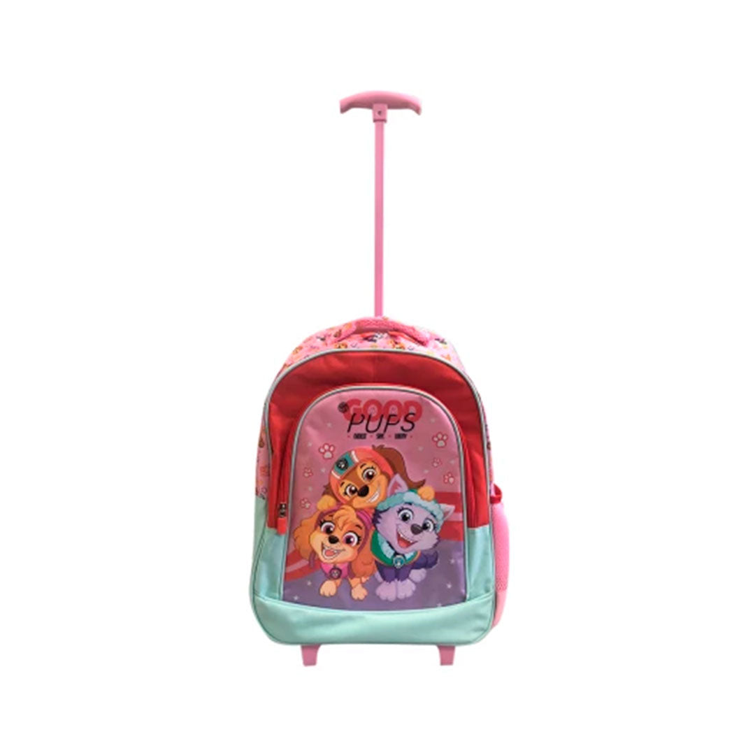 MOCHILA CARRO 40X30X14 JACQUARD PAW FEM CORAL