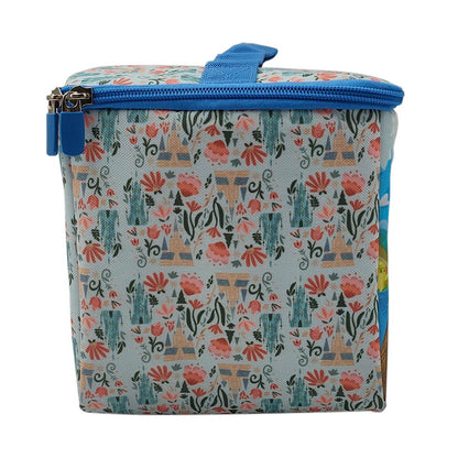 MOCHILA LUNCHERA 22X16X18 FROZEN CELESTE