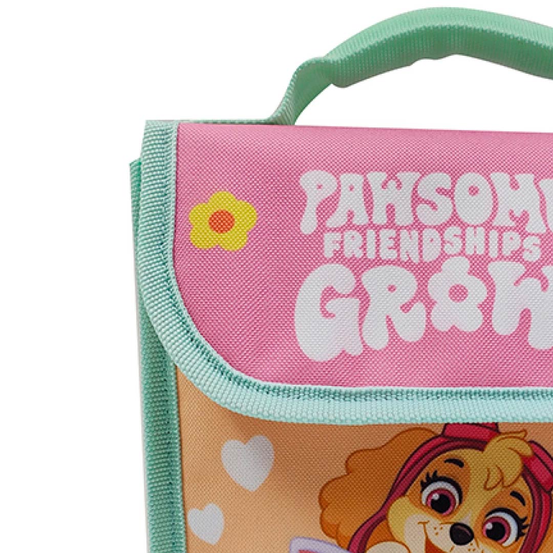 MOCHILA LUNCHERA 24.5X17.5X12 PAW PATROL FEM