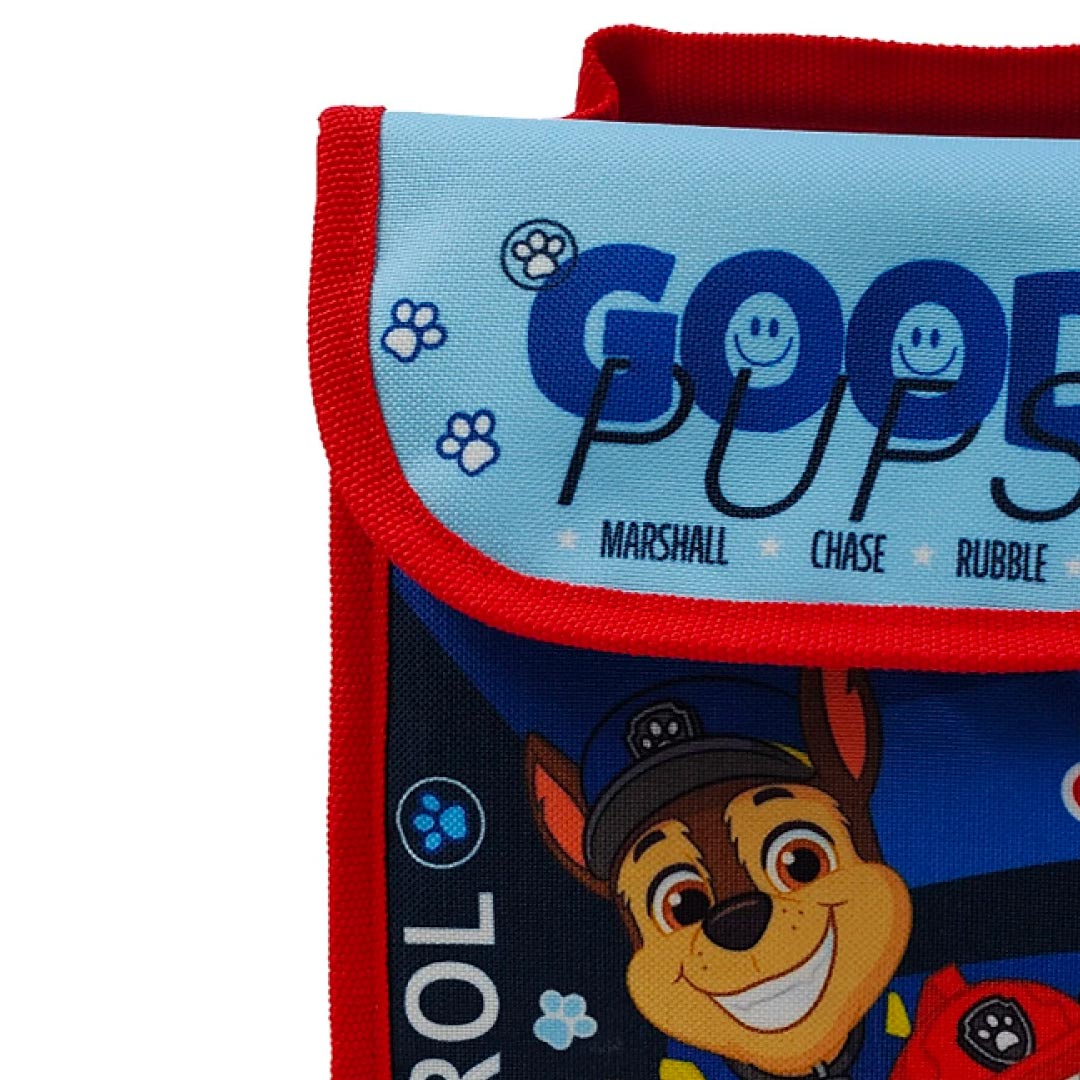 MOCHILA LUNCHERA 24.5X17.5X12 PAW PATROL M AZUL