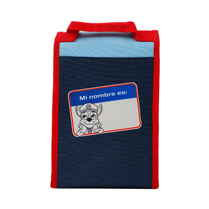 MOCHILA LUNCHERA 24.5X17.5X12 PAW PATROL M AZUL