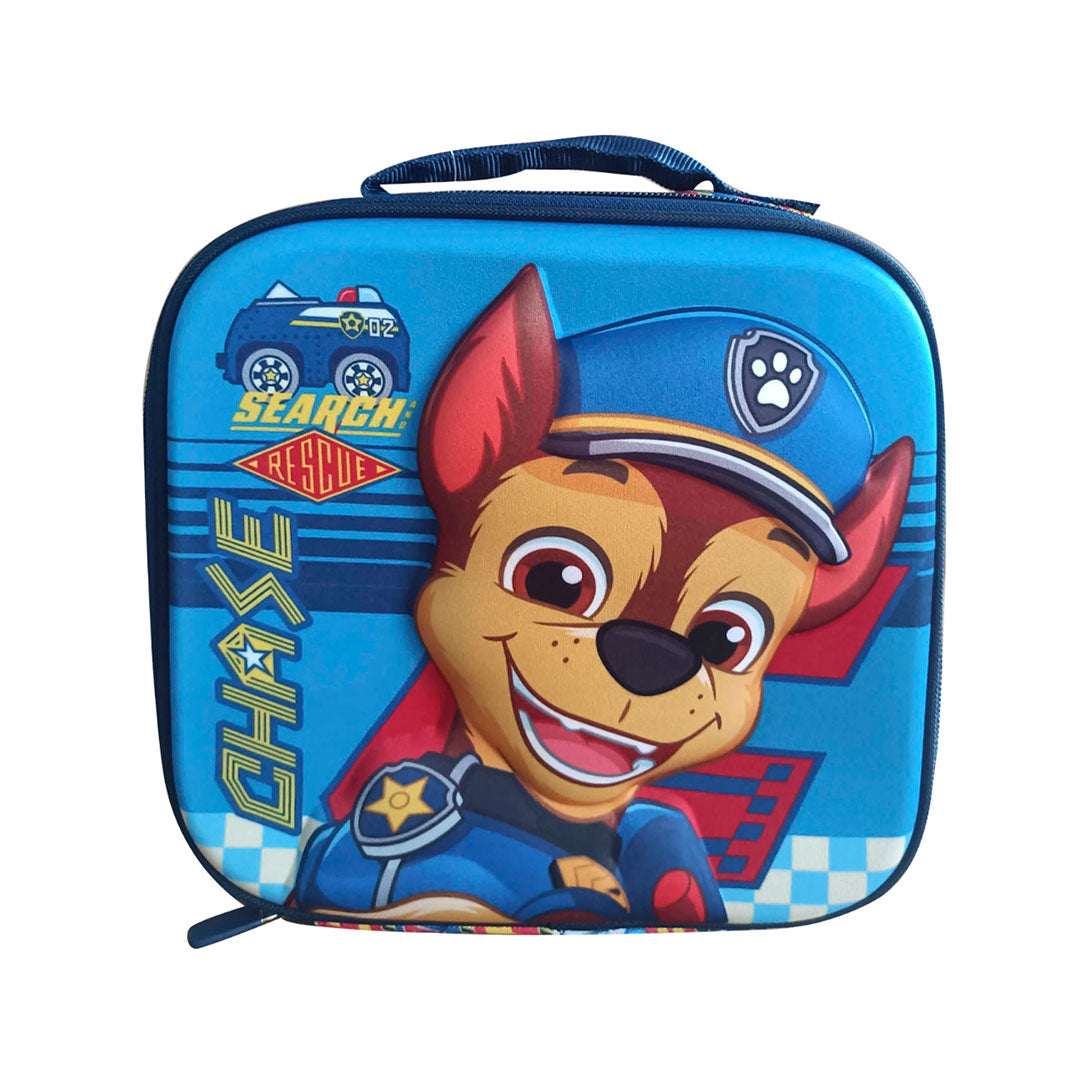 MOCHILA LUNCHERA 3D 22X22 PAW PATROL M AZUL