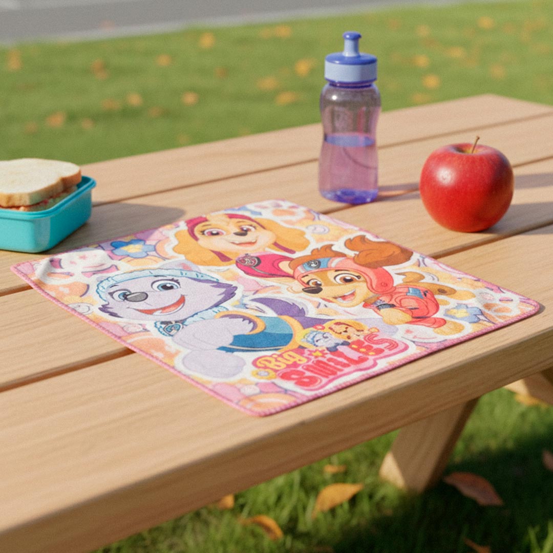 TOALLA SOCIAL INFANTIL  30*30 N PAW PATROL CORAL
