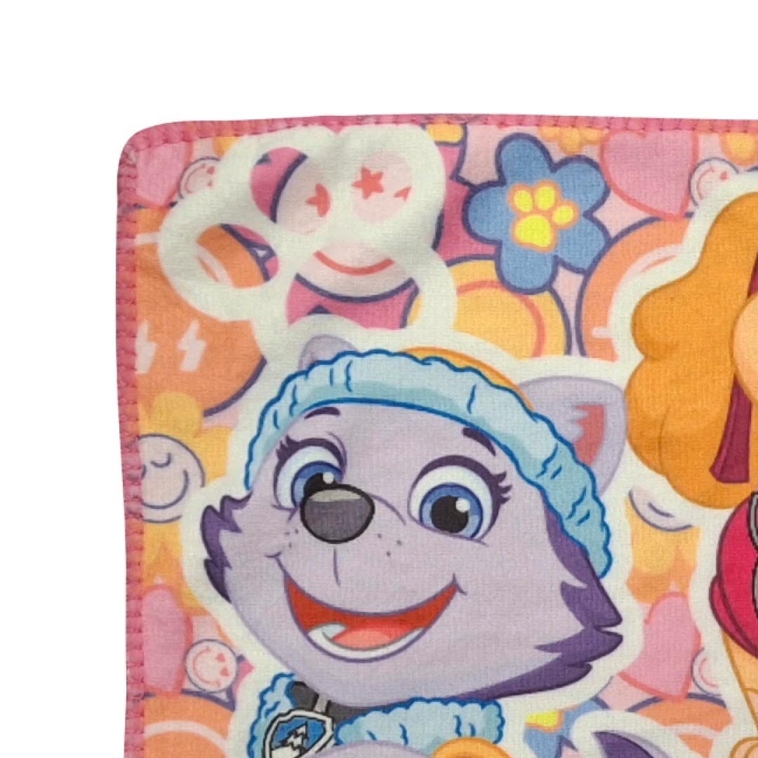 TOALLA SOCIAL INFANTIL  30*30 N PAW PATROL CORAL