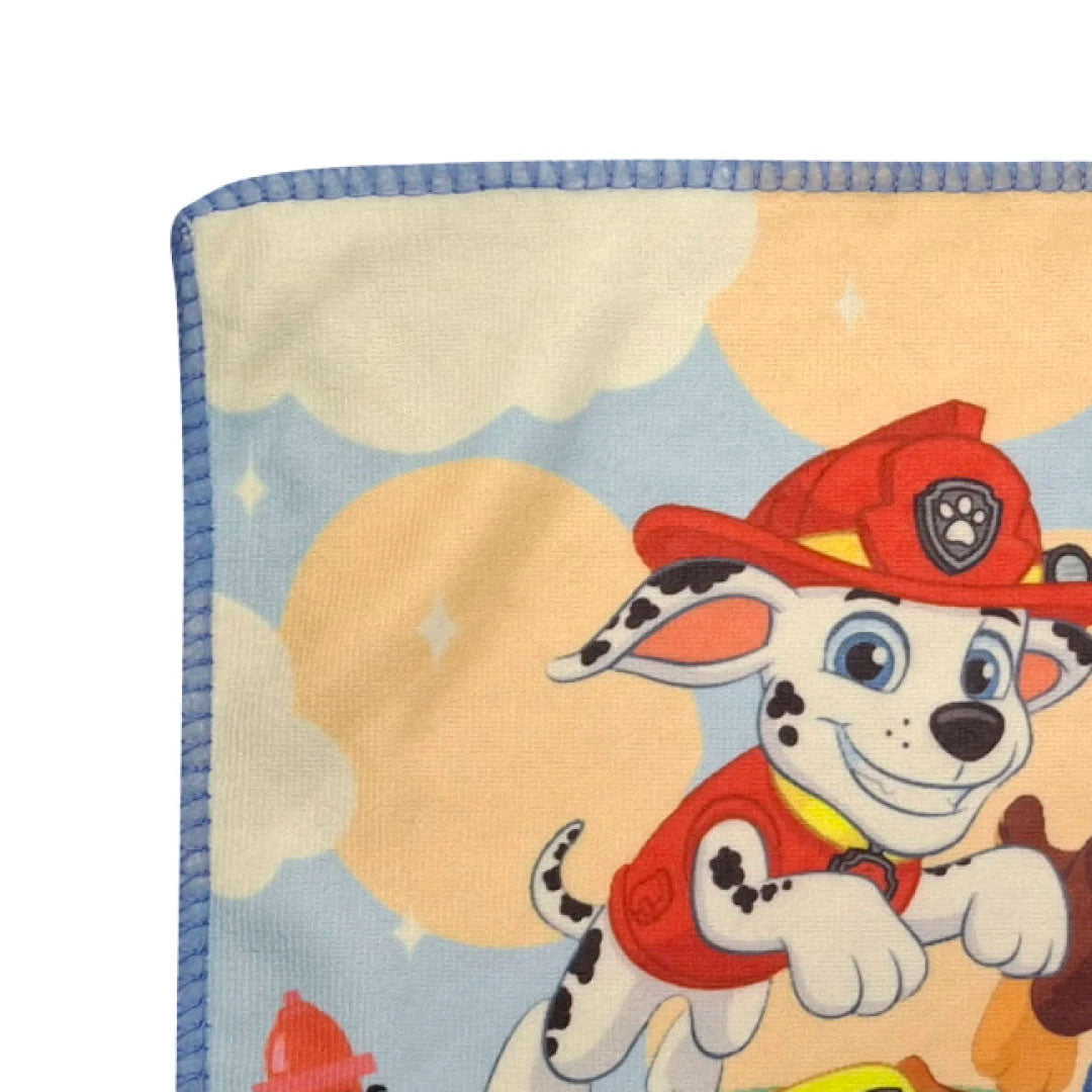TOALLA SOCIAL INFANTIL 30*30 V PAW PATROL ALL PAWS