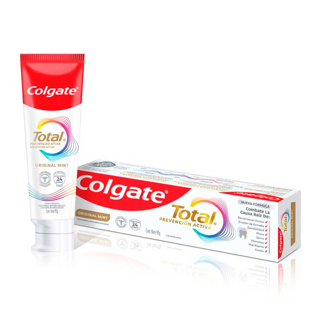 CREMA DENTAL COLGATE TOTAL ORIGINAL MINT 90 GRS