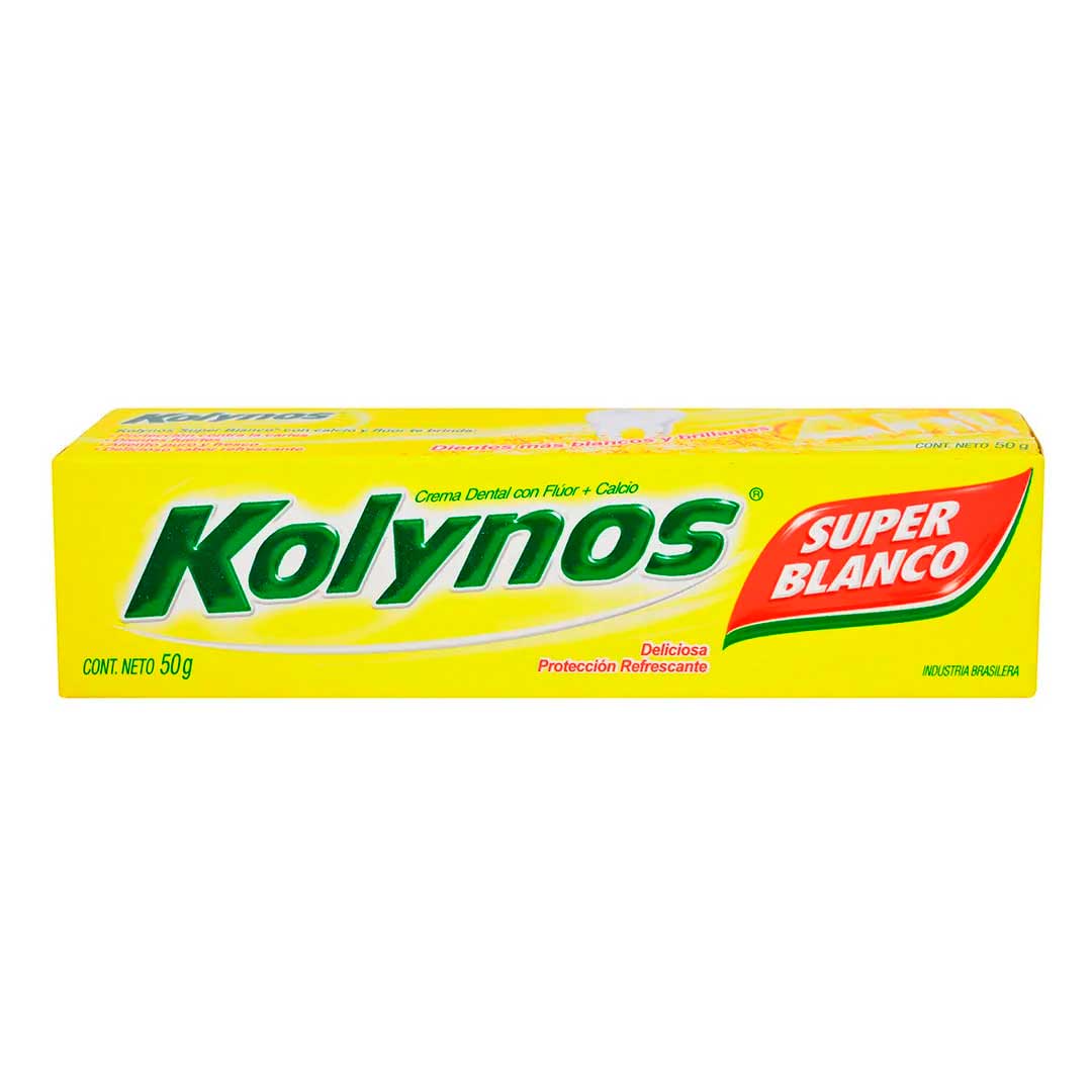 CREMA DENTAL KOLYNOS SUPER WHITE 50 GRS