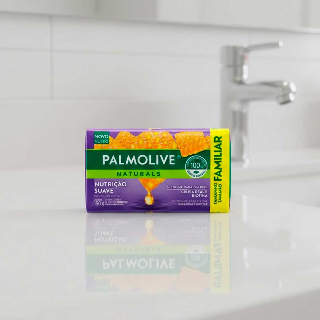 JABON DE TOCADOR PALMOLIVE NAT. NUT. SUAVE