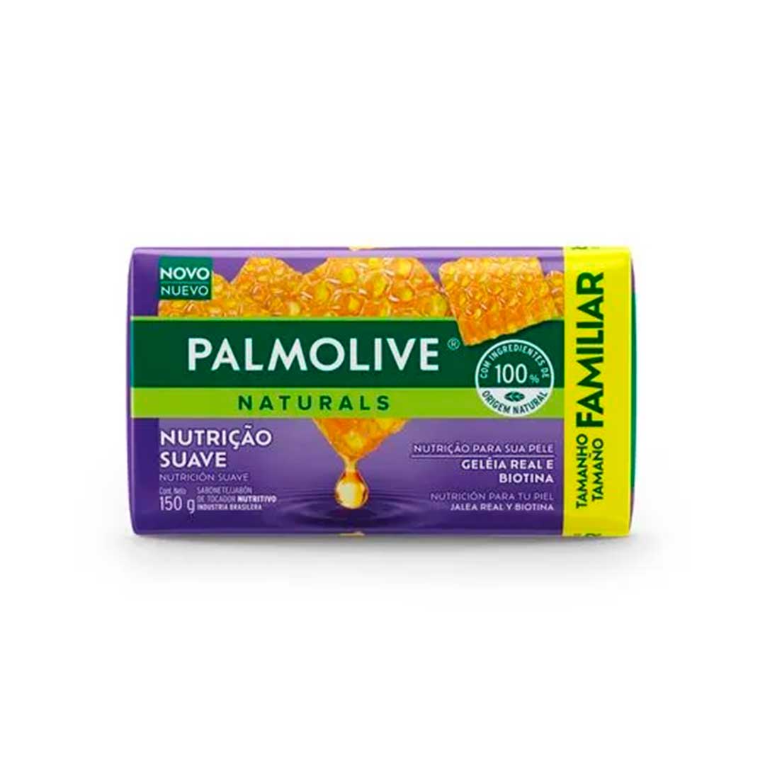 JABON DE TOCADOR PALMOLIVE NAT. NUT. SUAVE