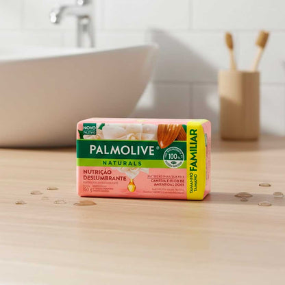 JABON DE TOCADOR PALMOLIVE NAT. NUT. DESLUMBRANTE
