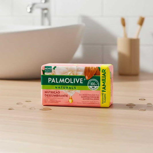 JABON DE TOCADOR PALMOLIVE NAT. NUT. DESLUMBRANTE