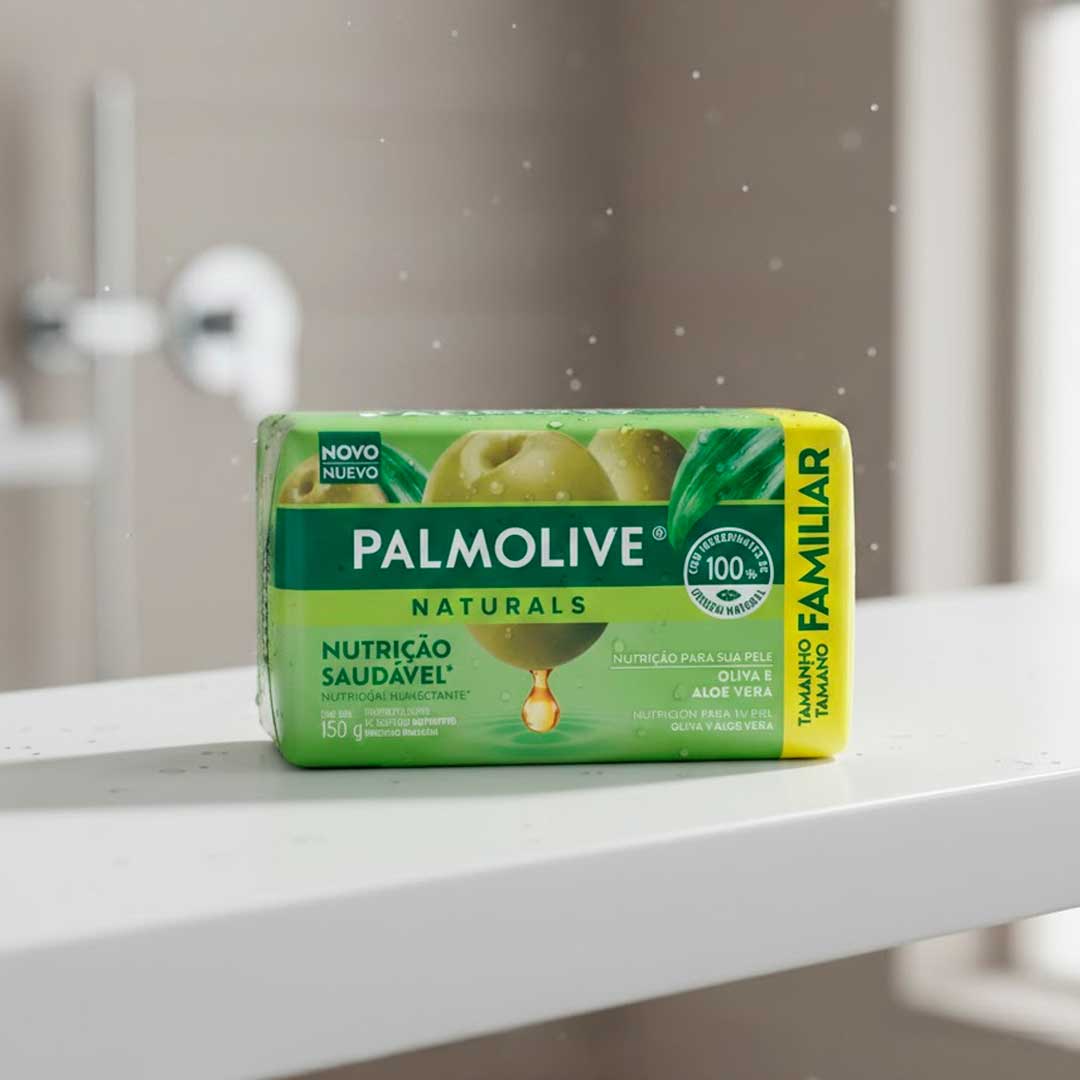 JABON DE TOCADOR PALMOLIVE NAT. NUT. SALUDABLE