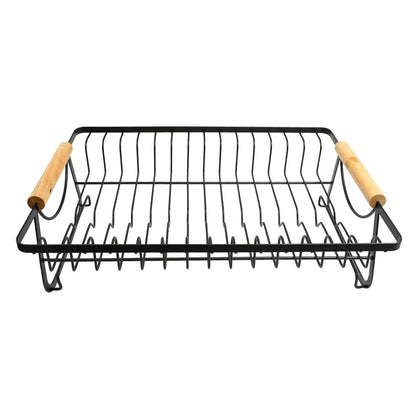 ESCURRIDOR METALICO NEGRO 40X30X10CM LH-3681