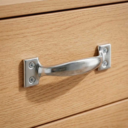 TIRADOR 5″ 12 UNIDADES METALICO CROMADO LH-3441