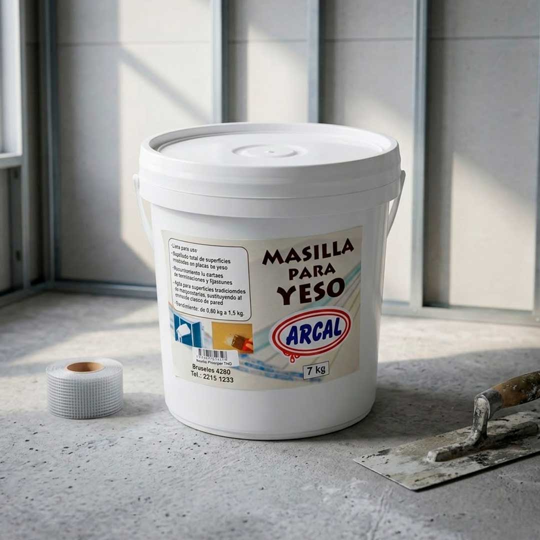 MASILLA PARA YESO X 7 KG ARCAL 3118