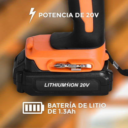 TALADRO A BATERIA 20V 10MM TOYAKI TK-827