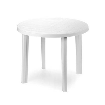 MESA REDONDA MOR BLANCA 90X72