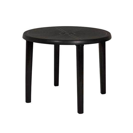 MESA REDONDA MOR NEGRA 90X72