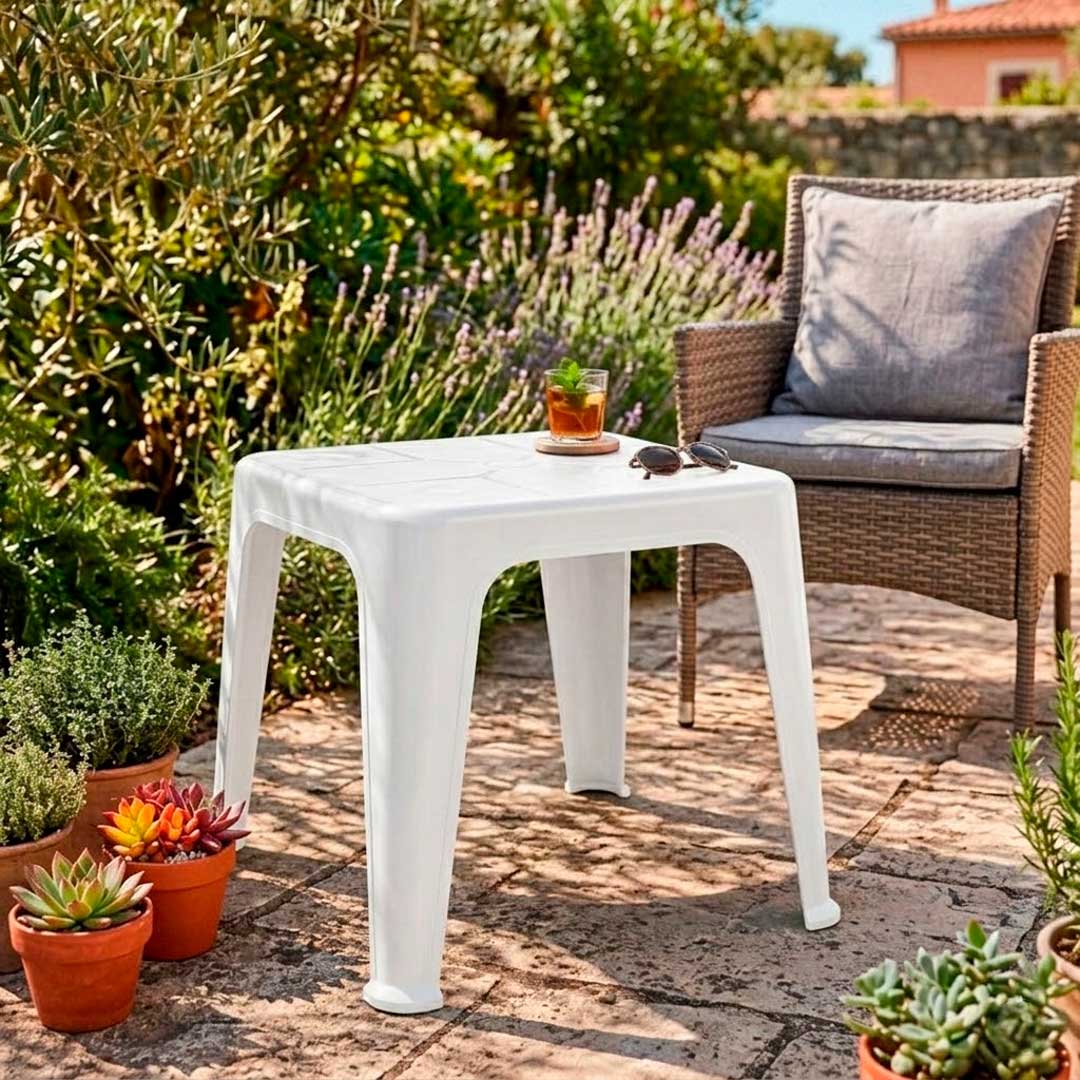 MESA AUXILIAR MOR CUADRADA 51X51X43