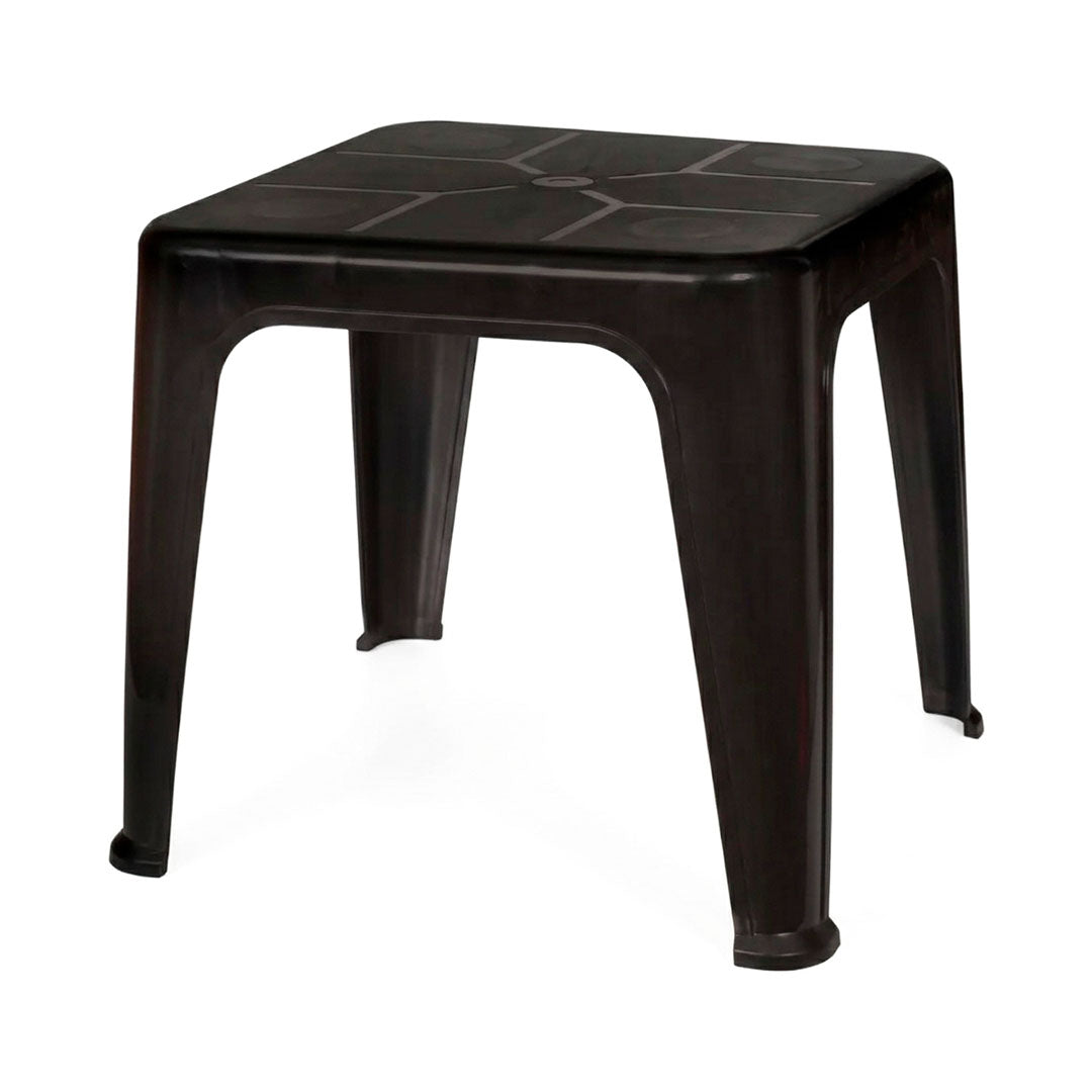 MESA AUXILIAR MOR CUADRADA NEGRA 51X51X43