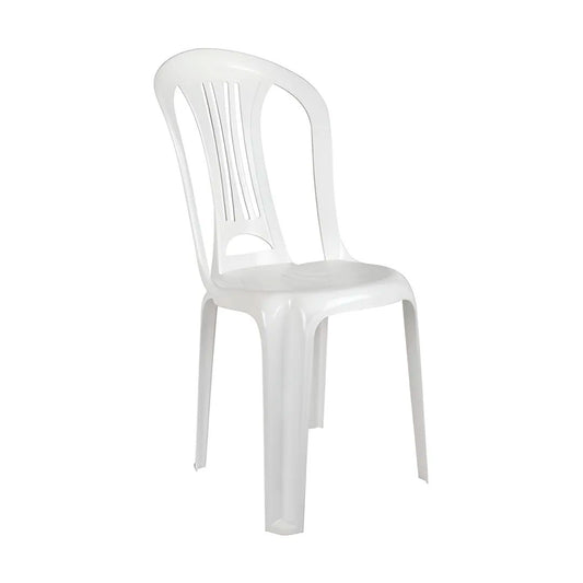 SILLA BISTRÓ MOR SIN APOYA BRAZOS BLANCA