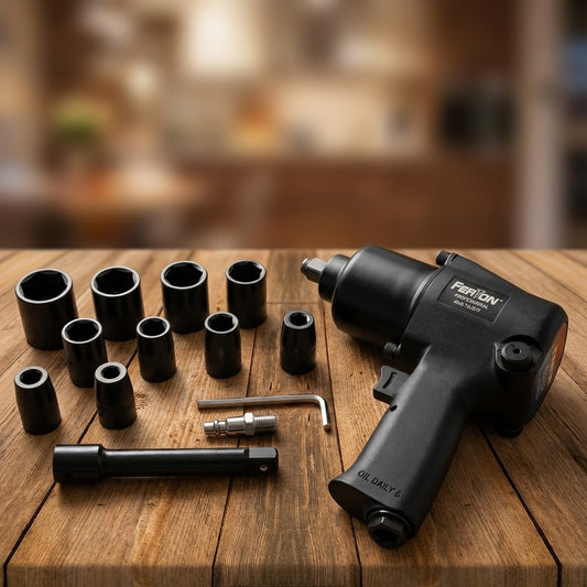 PISTOLA NEUMATICA 1/2″ 17 PZ FERTON YNJ017