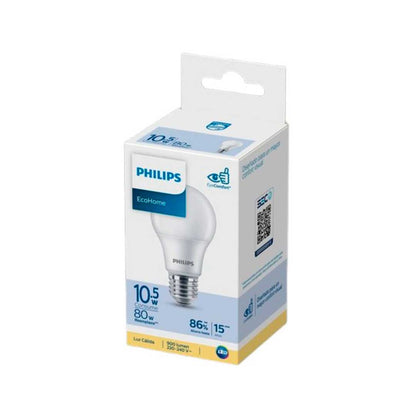 LAMPARA LED PHILIPS LEDBULB 10.5WE27 CALIDA