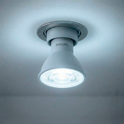 LAMPARA LED PHILIPS DICROICA SPOT GU10 4.7W FRIA