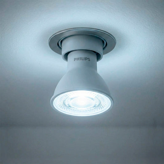 LAMPARA LED PHILIPS DICROICA SPOT GU10 4.7W FRIA