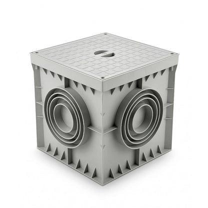 CAMARA PVC CUADRADA 20X20X20 ADAL PANO