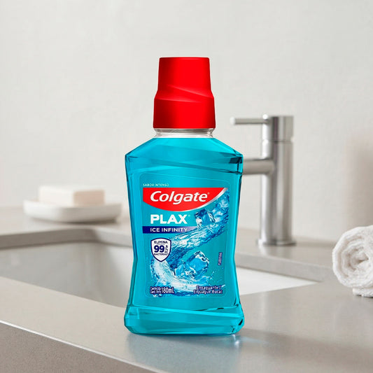 ENJUAGUE COLGATE PLAX ICE INFINITY 180ML