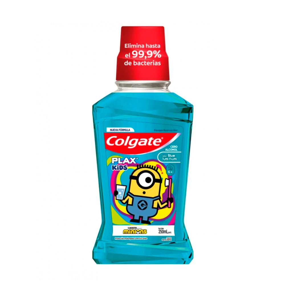 ENJUAGUE COLGATE PLAX  MINIONS 250ML
