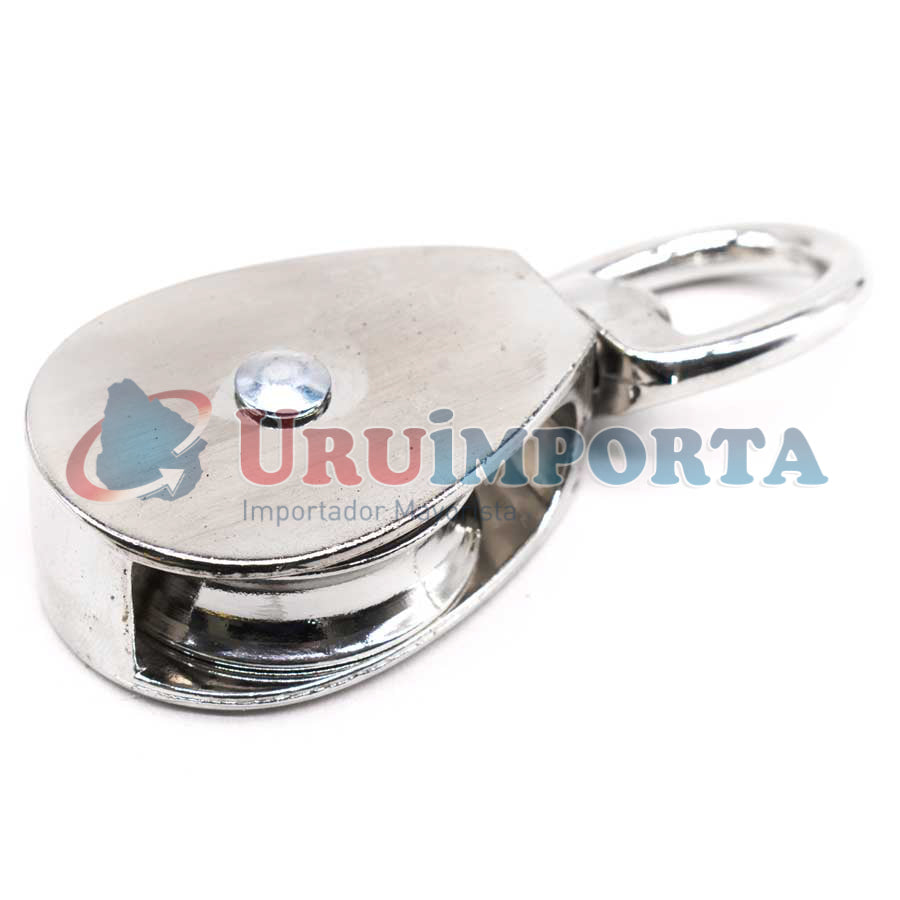 ROLDANA DE ZINC SIMPLE 1-1/2″ 90 KILOS UYUS RZ112S