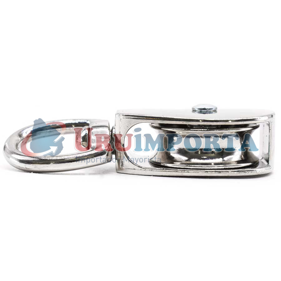 ROLDANA DE ZINC SIMPLE 1-1/2″ 90 KILOS UYUS RZ112S