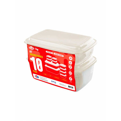 KIT 10 POTES GIPLAS (4X200ML-4X400ML-2LT-3,6LT) KP