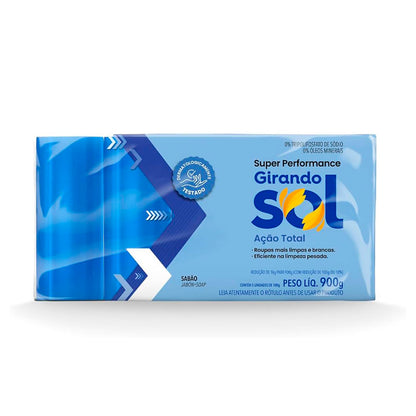 PACK X5 JABON EN BARRA GIR. SOL ACCION TOTAL 278
