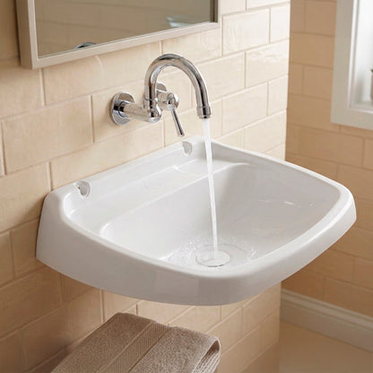 LAVATORIO PLASTICO GRANDE BLANCO METASUL 10301002