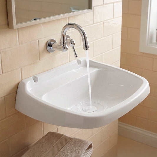 LAVATORIO PLASTICO GRANDE BLANCO METASUL 10301002
