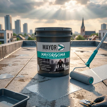 IMPERMEABILIZANTE MAYORGOMA 20K GRIS NORDICO